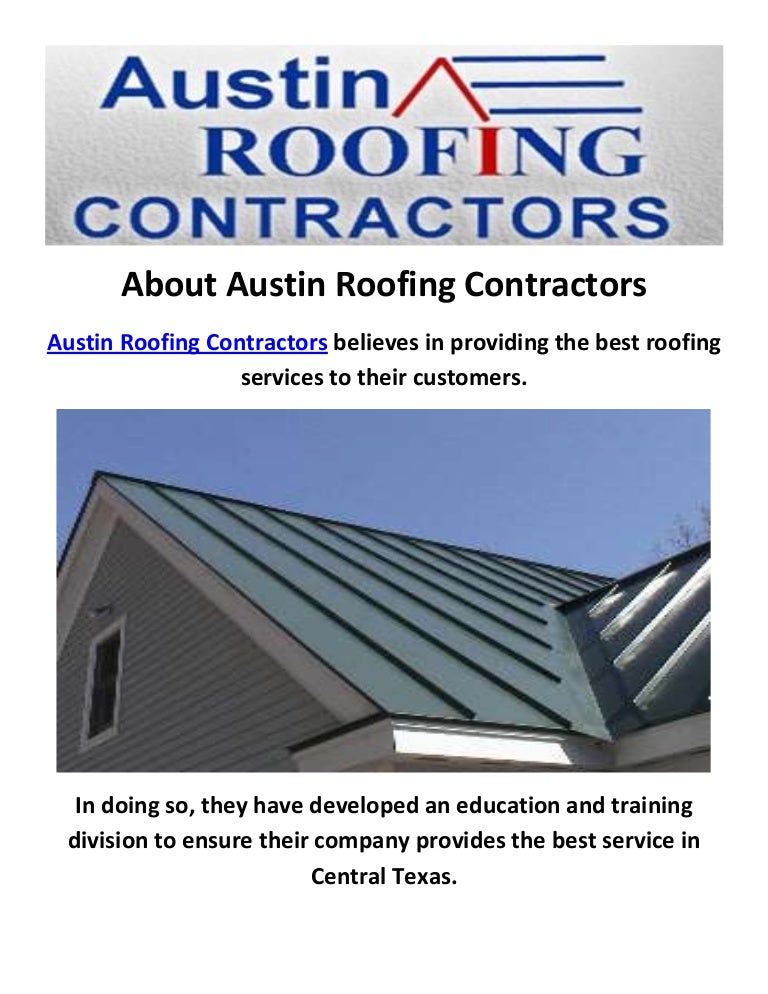 Austin Roofing Contractors Metal Roofing in Austin