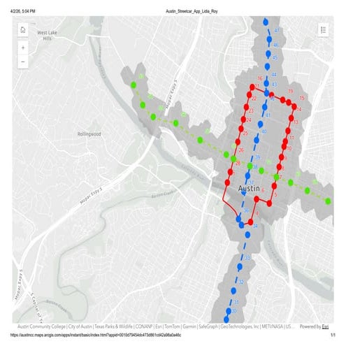 Collaborative GIS Mapping and Urban Planning with Austin Partners | PDF