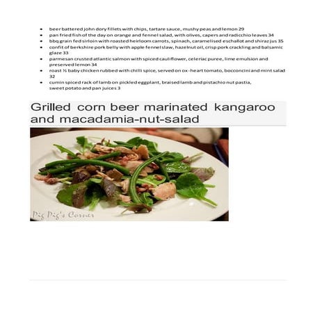 Adom Restaurant Menu | PDF