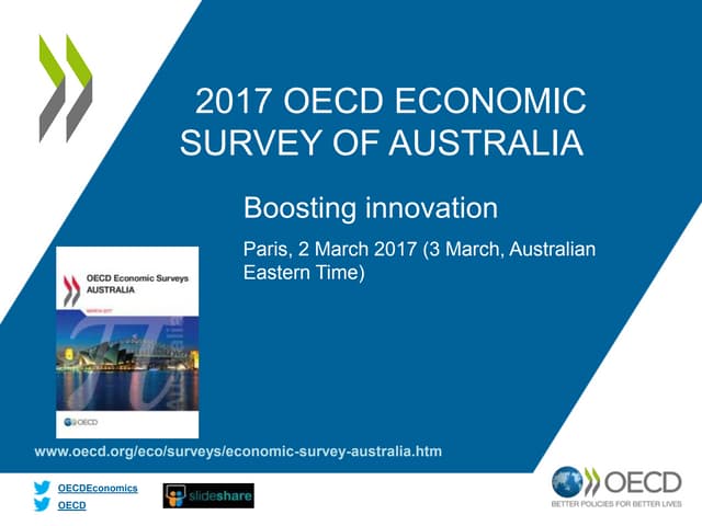 Australia 2017 OECD Economic Survey...