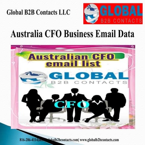 Australia cfo business email data