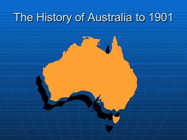 Australia history powerpoint