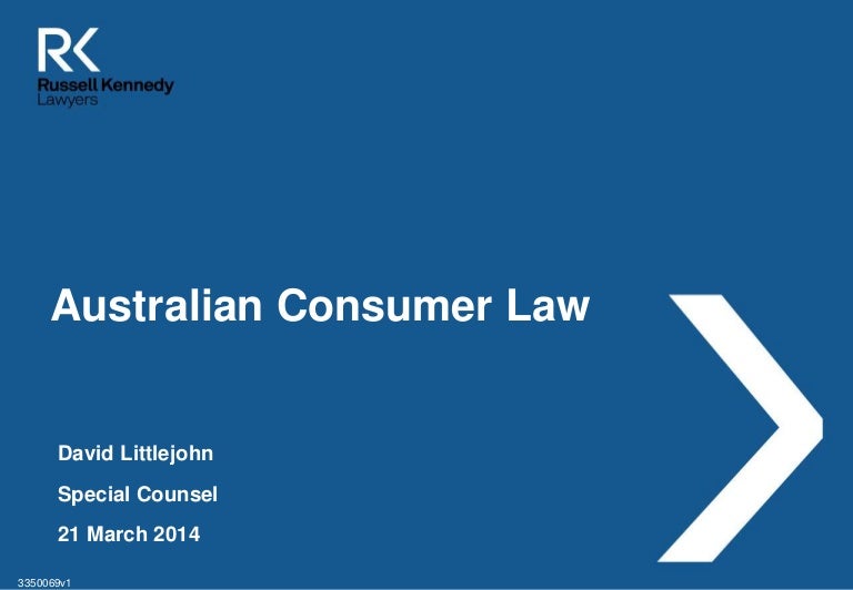 Australian Consumer Law