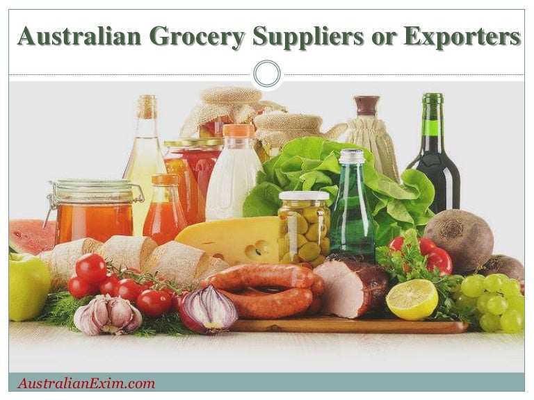 Australian Grocery Suppliers or Exporters