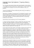 Letter of application structure Letter of application structure