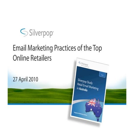 Australian retailer email marketing study