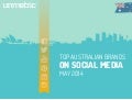 Australian Shakedown of Top Brands on Social Media in May 2014