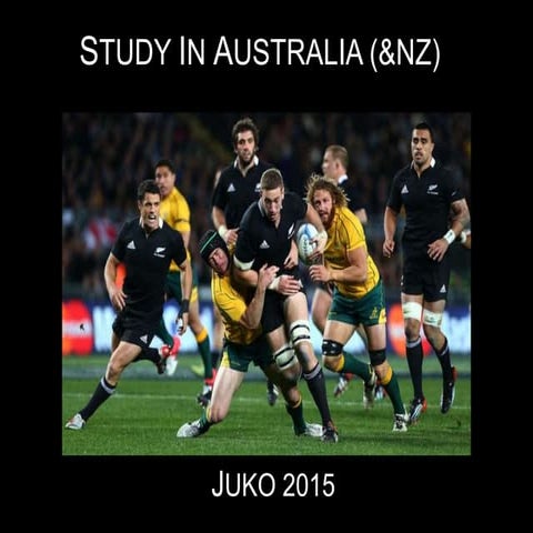 JUKO 2015 - Australian Universities