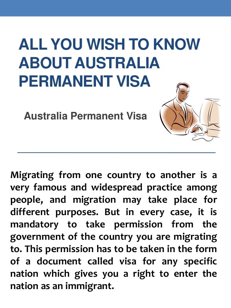 Australia permanent visa