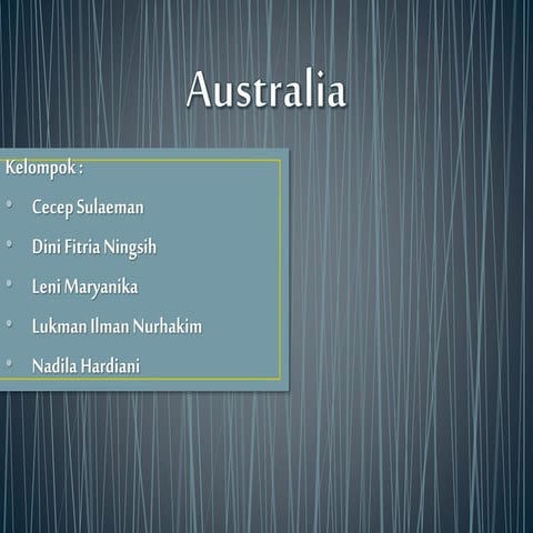 sistem, dan bentuk pemerintaha negara Australia (pkn)