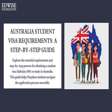Australia Student Visa Requirements: A Step-by-Step Guide for Nepalese ...