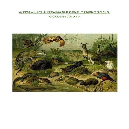Australia sustainable development goals | PDF