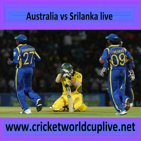 Australia vs srilanka, live streaming