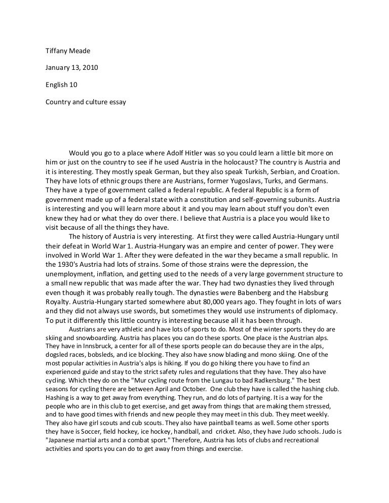 Austria essay image
