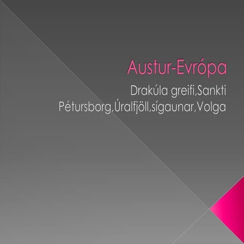 Austur evrópa | PPTX