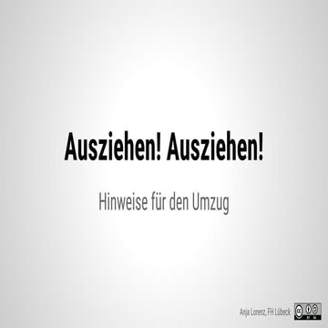 Ausziehen! Ausziehen!