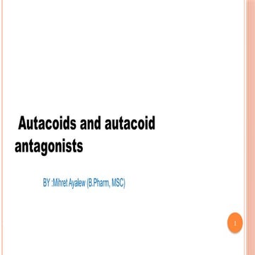 autacoids and their antagonist drug.pptx