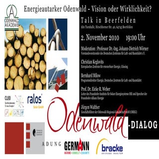 Energieautarker Odenwald