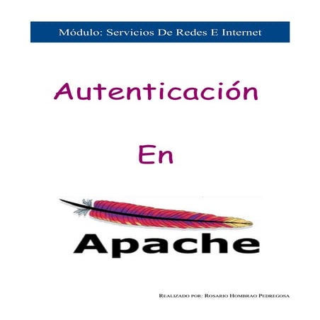 Autenticación en apache 