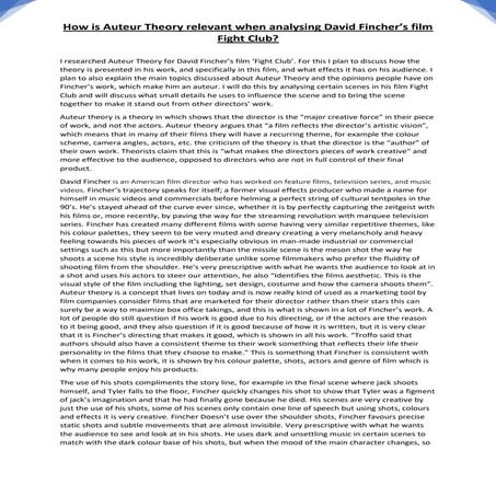 Auteur Theory Essay.docx