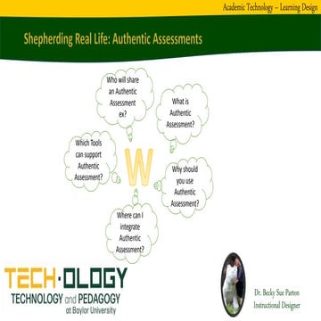 Authentic Assessment