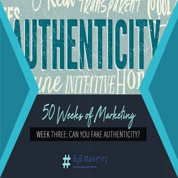 Why being authentic helps your customers to trust you