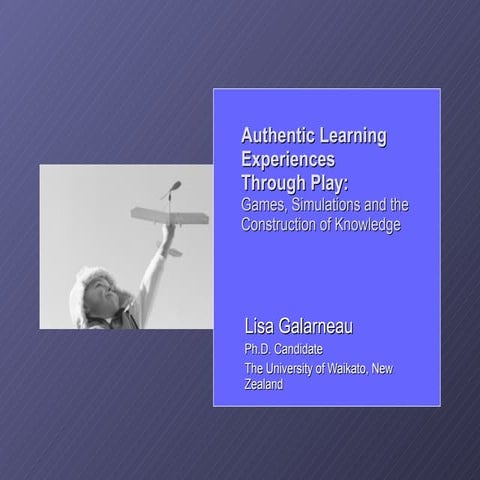 Authentic Learning Experiences