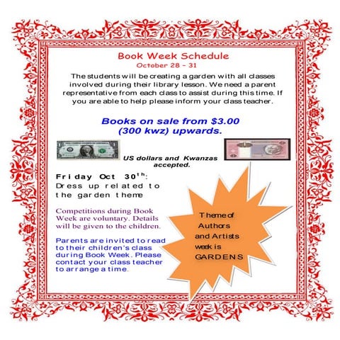 Author and artists week