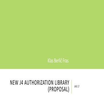 New Authorization library for Joomla 4 (proposal)