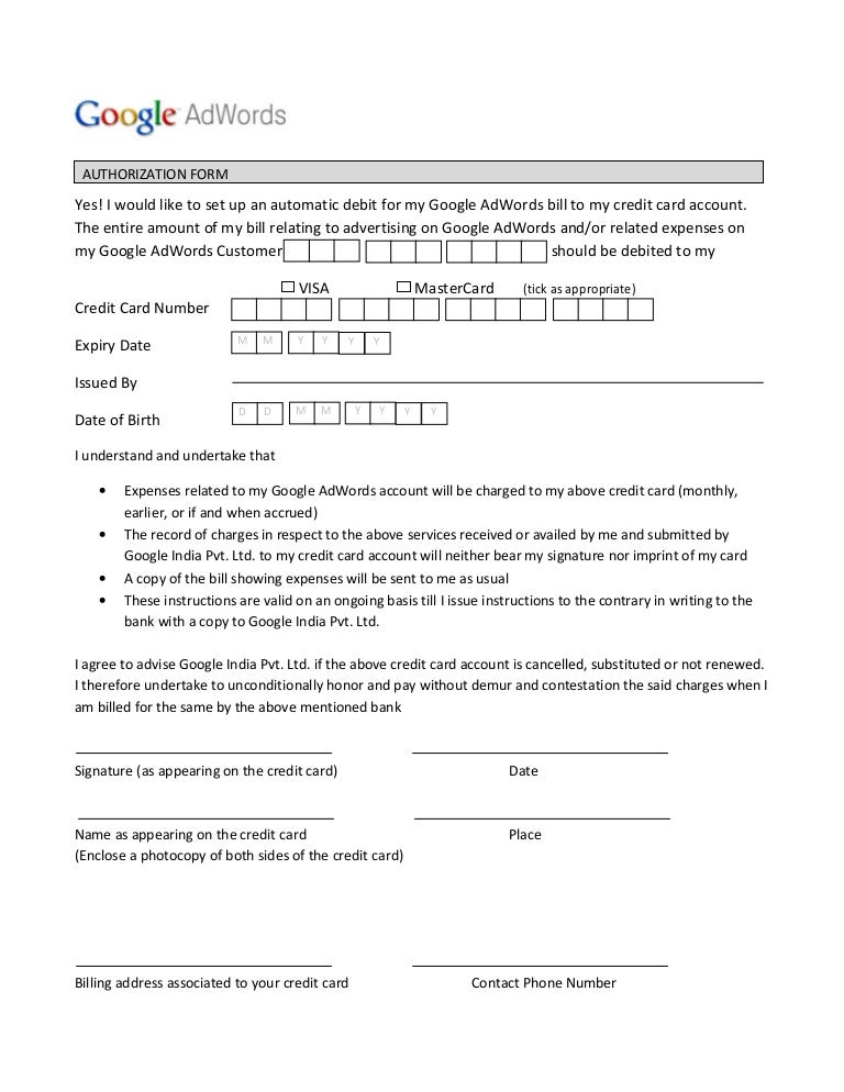 credit card charge form