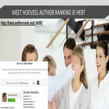 Authorranking
