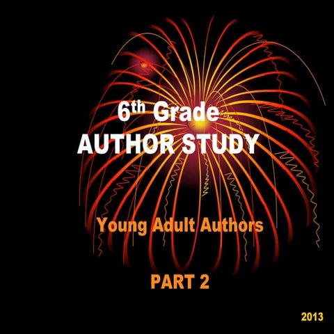 Authors part 2 foster 13