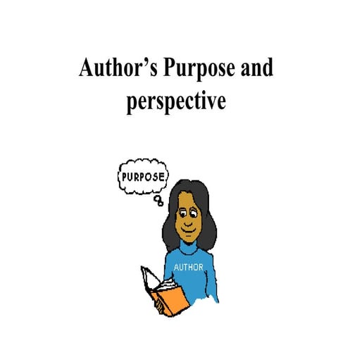 Authors purpose and writer's perspevtive.pptx
