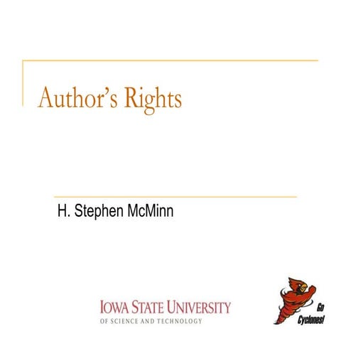 Author’s Rights