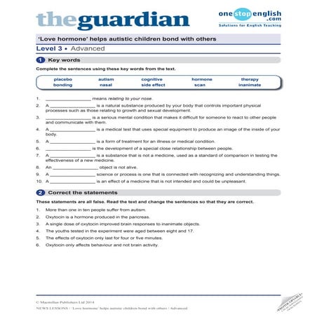 Autism - The Guardian