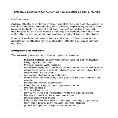 Autism KIMI is a case study of seven year old boy | PPTX