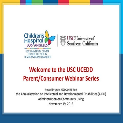 Autism and Insurance Webinar 11/19/15