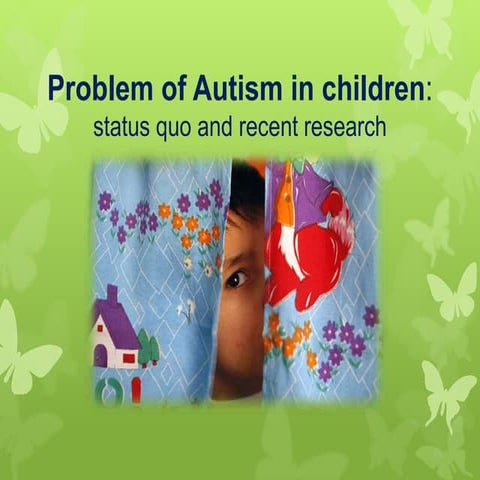 autism risk factors | PPTX