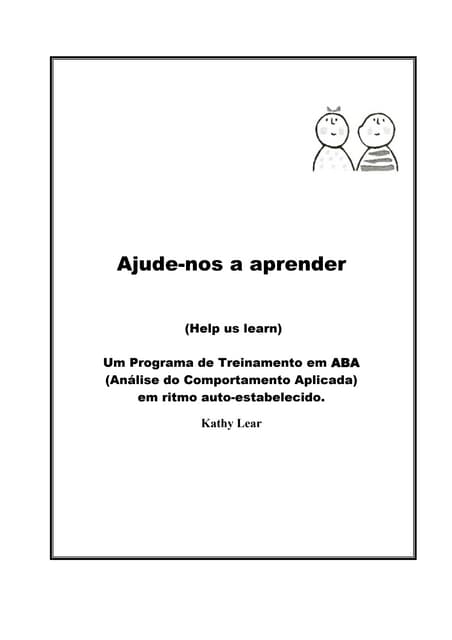 Autismo   ajude-nos a aprender