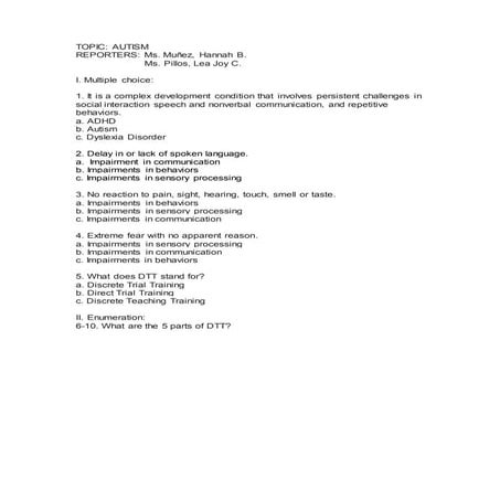 AUTISM QUESTIONNAIRES.docx