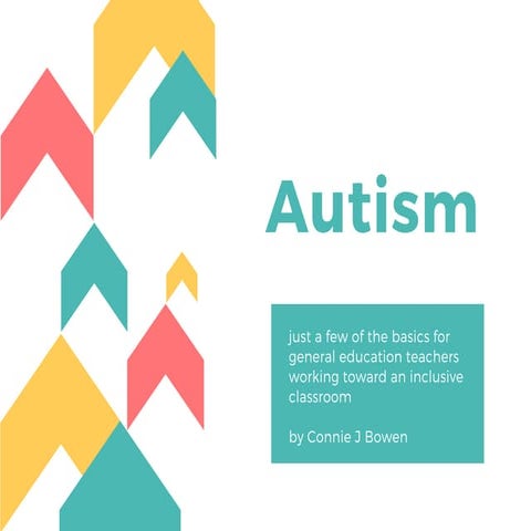 Managing Students with Autism - Strategies | PPTX