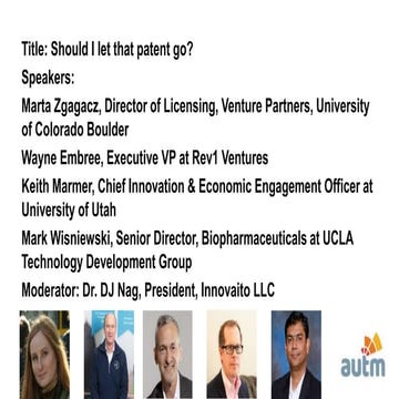 Should I let that patent go?