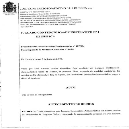 Auto objecion de conciencia