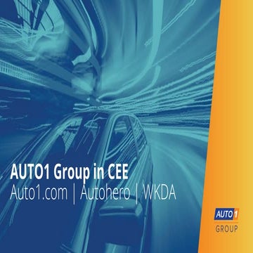 AUTO1 Group in CEE | PDF