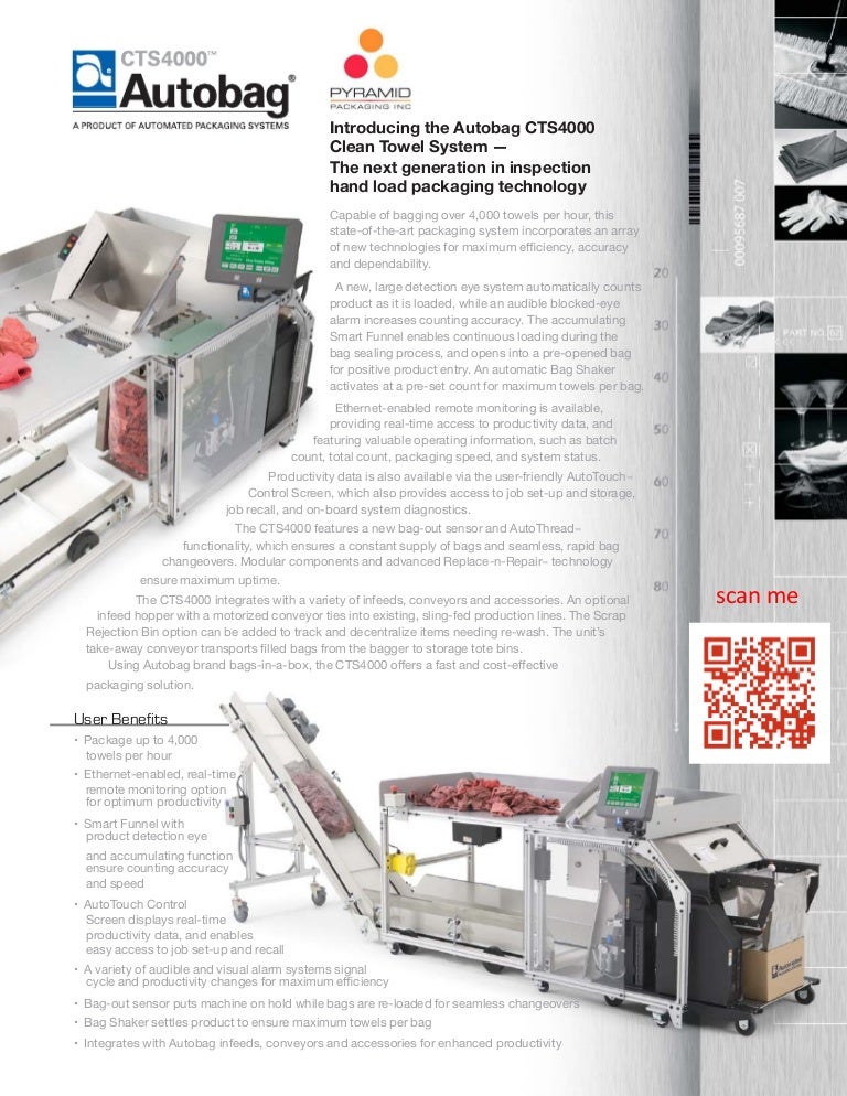 AUTOBAG® CTS4000™ CLEAN TOWEL SYSTEM