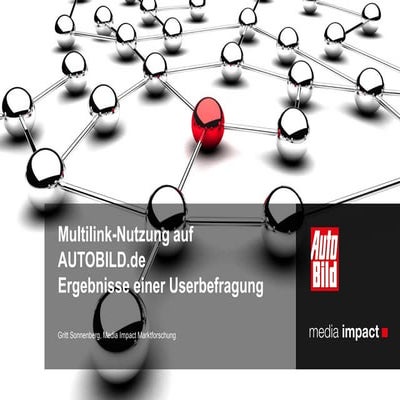Multilink-Nutzung auf AUTOBILD.de – ein wichtiger Touchpoint für Pkw-Hersteller