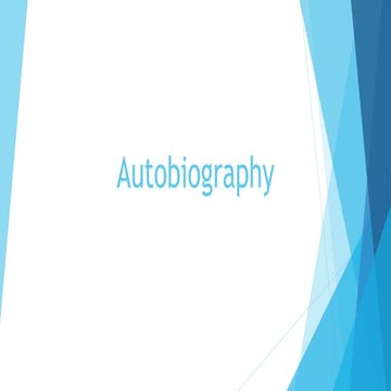 Autobiography