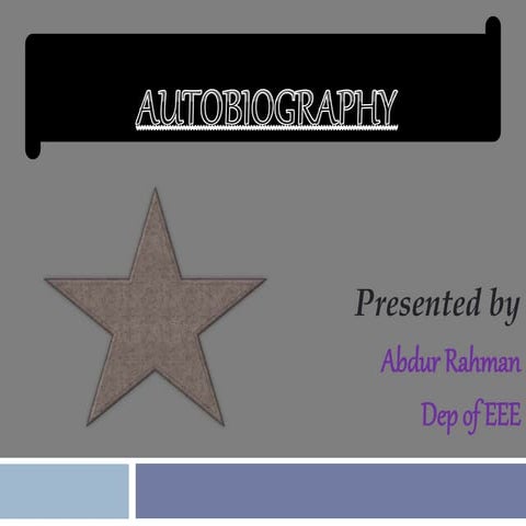 Autobiography