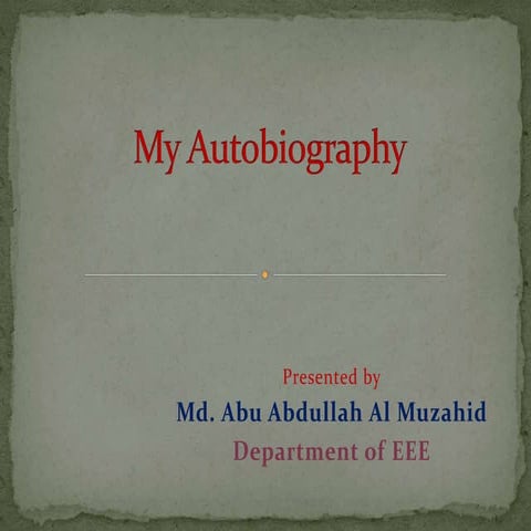 Autobiography