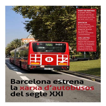 Suplement Nova xarxa de Bus a La Vanguardia | PDF